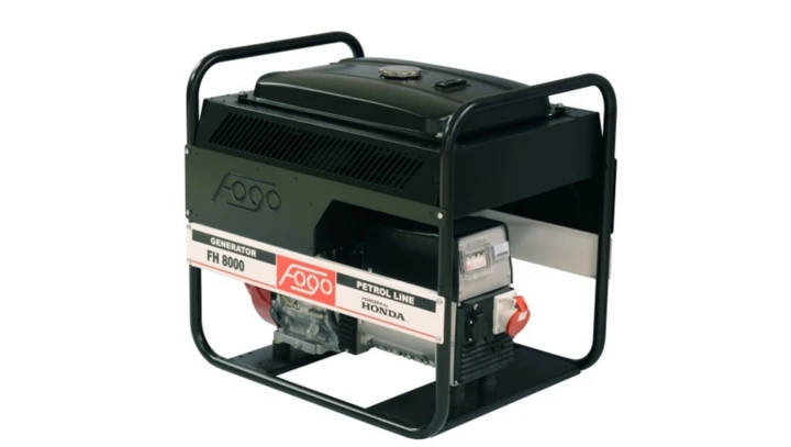 Agregat prądotwórczy 3-fazowy synchron 7kVA 5,6kW 10,1A IP23 Honda GX390 auto reg nap (AVR) FH 8000 RTEA