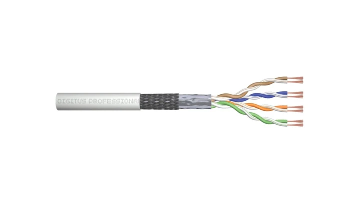 Kabel teleinformatyczny SF/UTP kat.5e 4x2xAWG26/7 linka Digitus DK-1531-P-1-1 /100m/