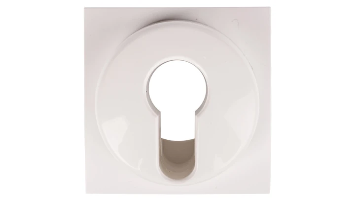 Berker/B.Kwadrat Element centralny łącznika na klucz S.1/B.3/B.7 Glas śnieżnobiały 15078989