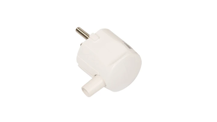 Wtyczka uni-schuko 16A W-50K biała W50K01