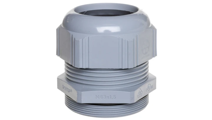 Dławnica kablowa poliamidowa M63 IP68 SKINTOP ST-M 63x1,5 ciemnoszara 53111070