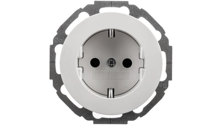 R.classic Gniazdo SCHUKO biały połysk 47452089