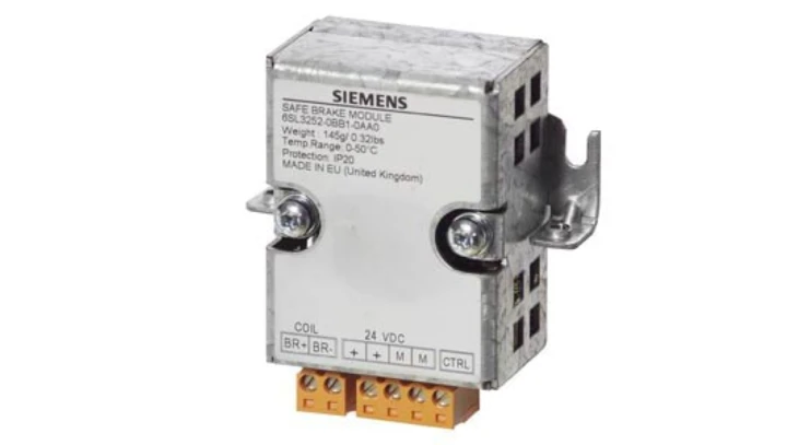 Przekażnik hamulca bezpieczeństwa SINAMICS 6SL3252-0BB01-0AA0