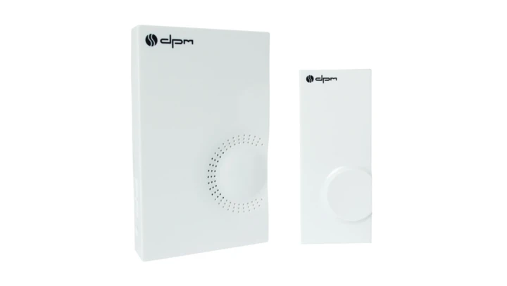 Dzwonek bezprzewodowy bateryjny, biały WH518DW