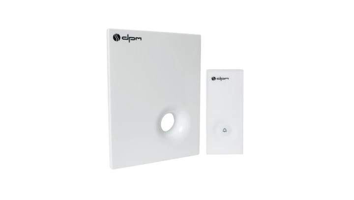 Dzwonek bezprzewodowy bateryjny, biały WL558W