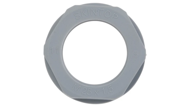 Nakrętka poliamidowa M25 SKINTOP GMP-GL-M 25x1,5 ciemnoszara 53119030 /100szt./