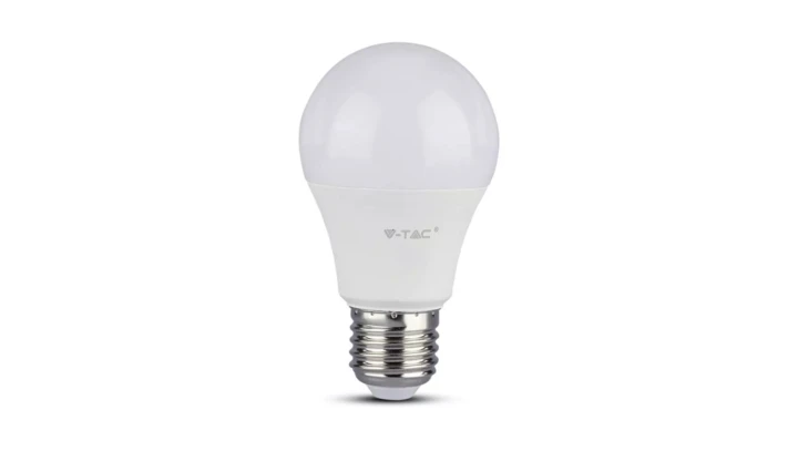Żarówka LED VT-210 SAMSUNG CHIP 9W E27 A58 3000K 806lm A+ 200st. 228