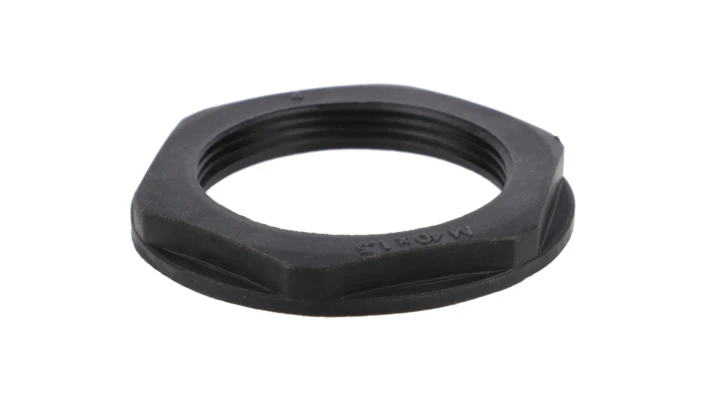 Nakrętka poliamidowa czarna N 40M BK E03DK-02020300603 /10szt./