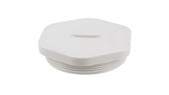 Zaślepka poliamidowa szara DZ 48 E03DK-02110101003