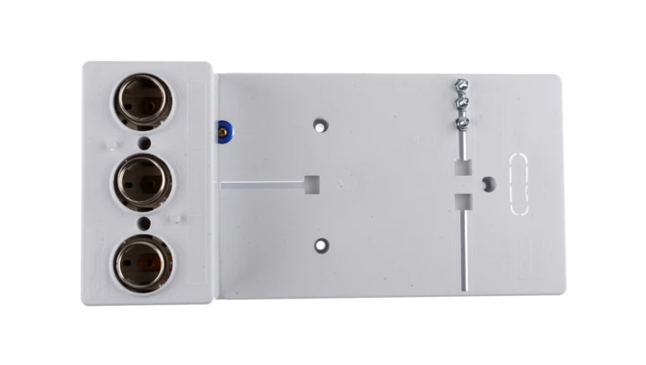 Tablica licznikowa 320x152mm 1F szara TL-1F-3X25A 10.10