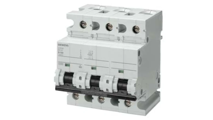 Wyłącznik nadprądowy 3P C 100A 10KA AC 5SP4391-7