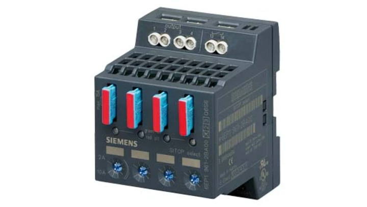 Moduł diagnostyczny 4-kanałowy SITOP Select wej. 24V DC 40 A wyj. 24V DC 4x10A 6EP1961-2BA00