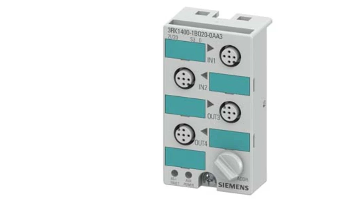 Moduł cyfrowy AS-INTERFACE K45 IP67 M12 3RK1400-1BQ20-0AA3