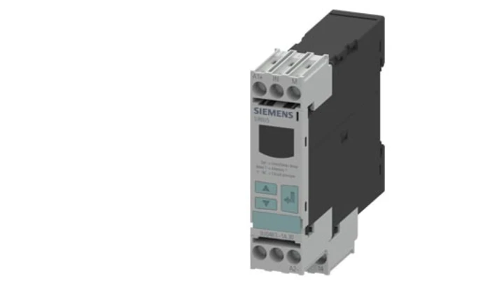 Przekaźnik kontroli napięcia 1P 0,1-60V AC/DC 24V AC/DC z wyświetlaczem LED 3UG4631-1AA30