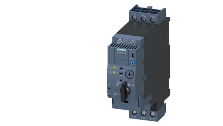 SIRIUS Układ rozruchowy DOL starter 690 V 24 V AC/DC 50-60Hz 3-12A IP20 3RA6120-1DB34