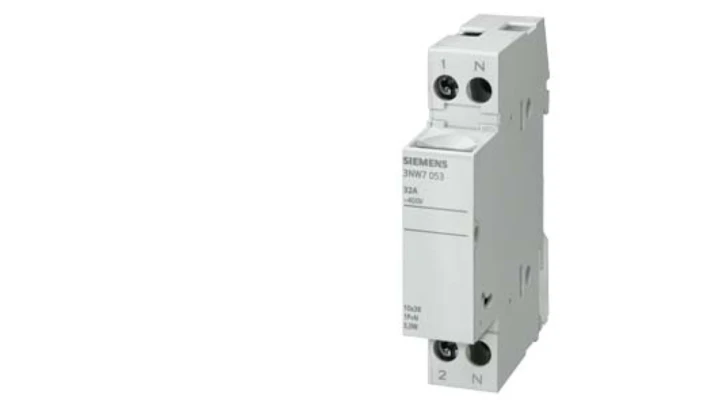 Podstawa bezpiecznikowa do wkł. cylindrycznych 8x32mm 20A 1P 3NW7313