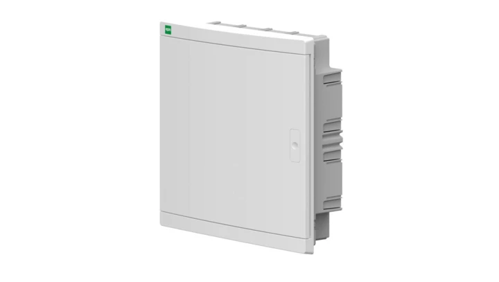 Rozdzielnica multimedialna Elegant 2X12 podtynkowa IP40 N+PE drzwi białe 2435-20