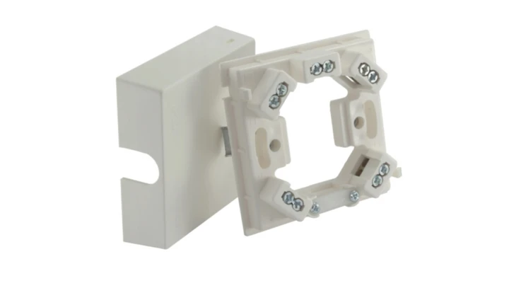 Puszka do podłączeń AGD do kuchenek 80x80x25mm 5x6mm2 biała HAD01 35350206