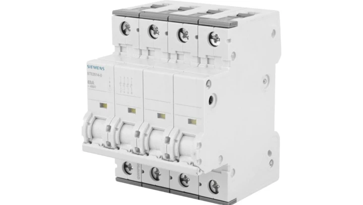 Rozłącznik modułowy 63A 4P 400V możliwy wyzwalacz 5TE2514-0