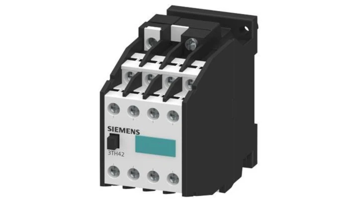 Contactor relay 71E DIN EN 50011 7 NO + 1 NC screw terminal AC operation 24 V AC 50/60 Hz 3TH4271-0AC2