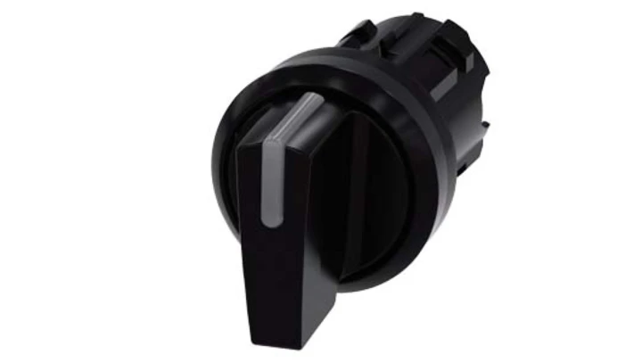 Przełącznik piórkowy 3 pozycyjny 22mm z samopowrotem możl podświetlenie czarny tworzywo SIRIUS ACT 3SU1002-2BM10-0AA0