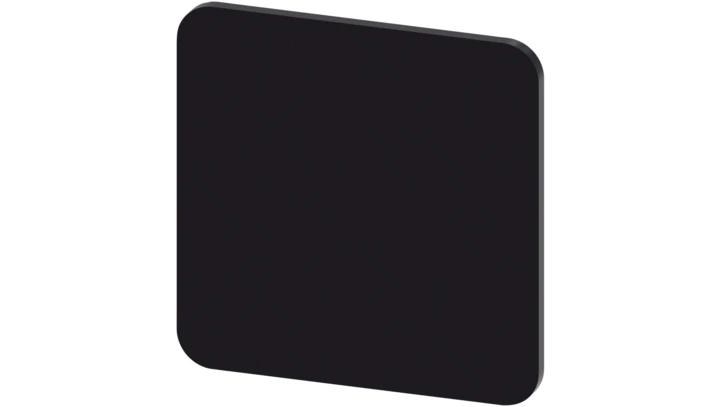 Etykieta samoprzylepna do kaset 22x22mm czarna bez inskrypcji SIRIUS ACT 3SU1900-0AF16-0AA0 /10szt./