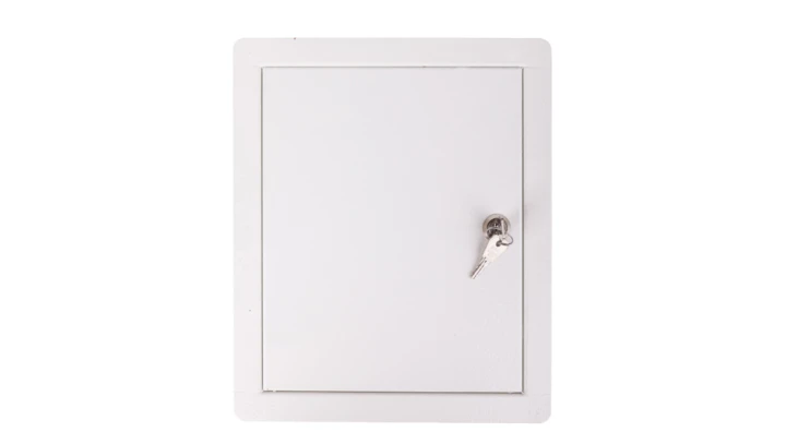 Drzwiczki rewizyjne 200x250mm z zamkiem 20x25/Z/