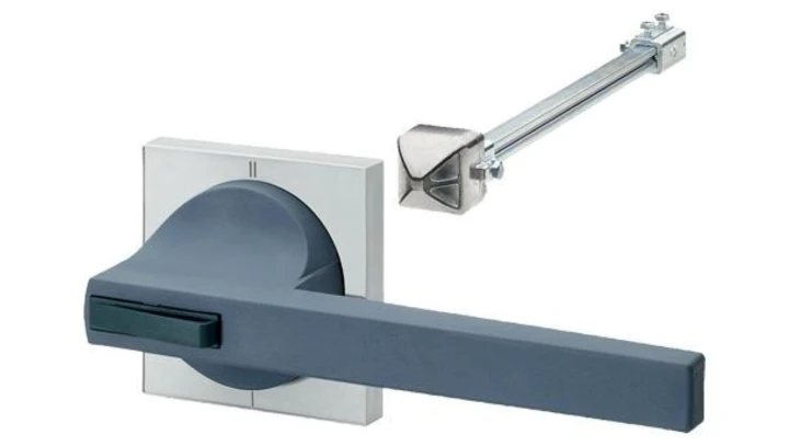 Napęd drzwiowy czarny z wałkiem 12x12x300mm 8UC7314-6BD44