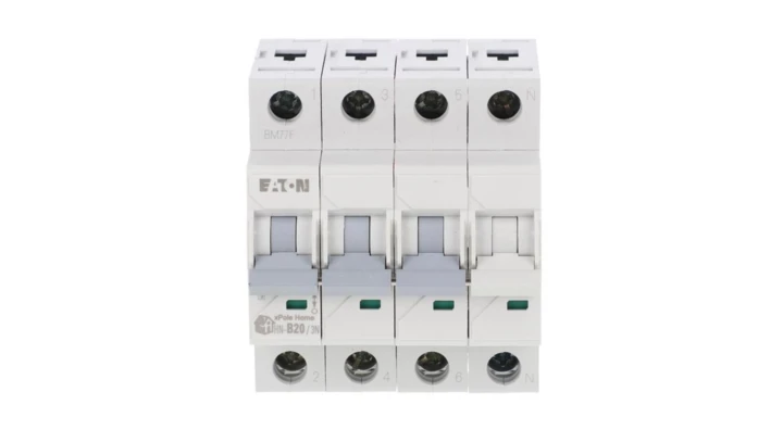 Wyłącznik nadprądowy 3P+N B 20A 6kA AC xPole Home HN-B20/3N 194902
