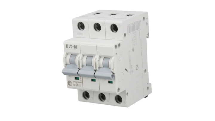 Wyłącznik nadprądowy 3P C 6A 6kA AC xPole Home HN-C6/3 194888