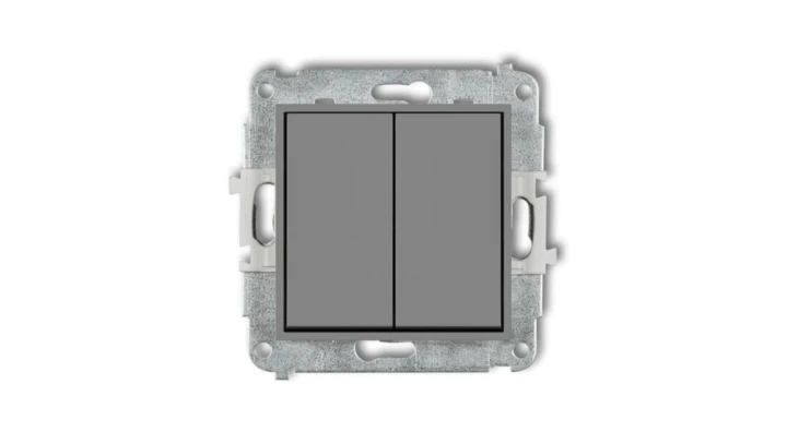 MINI Łącznik świecznikowy szary mat 27MWP-2