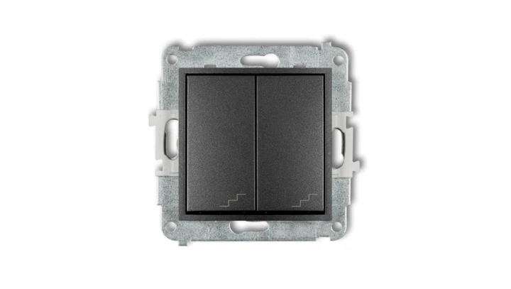 MINI Łącznik podwójny schodowy grafitowy 11MWP-33