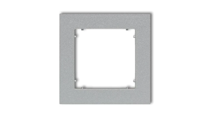 MINI Ramka pojedyncza srebrny metalik 7MR-1