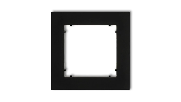 MINI Ramka pojedyncza czarny mat 12MR-1