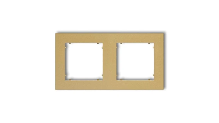 MINI Ramka podwójna złota 29MR-2