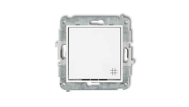 MINI Łącznik krzyżowy biały MWP-6