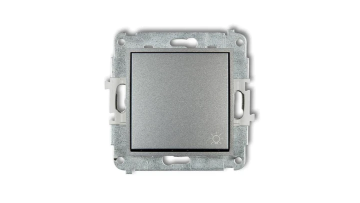 MINI Przycisk /światło/ srebrny metalik 7MWP-5