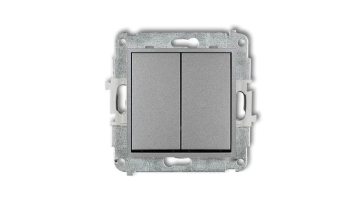 MINI Łącznik świecznikowy srebrny metalik 7MWP-2