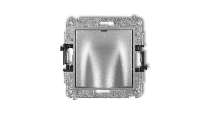 MINI Wypust kablowy srebrny metalik 7MWPK