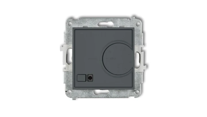 MINI Regulator temperatury elektroniczny z czujnikiem podpodłogowym grafitowy mat 28MRT-1