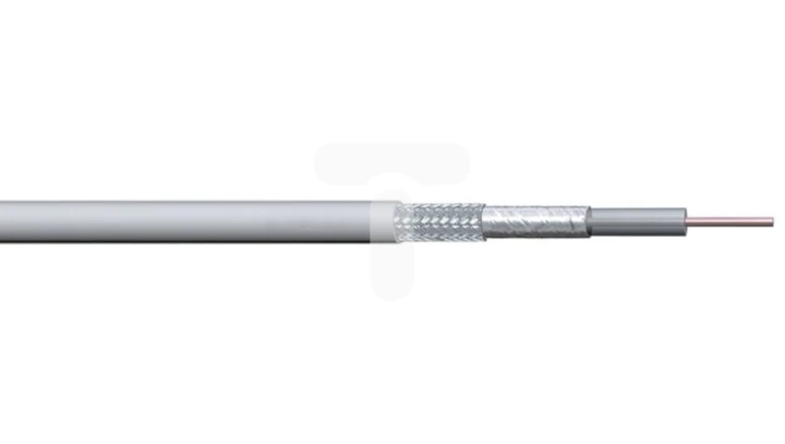 Przewód koncentryczny YWDXpek 75 1,0/4,8 TRISHIELD ekran AL/PET + oplot 33 procent + ekran AL/PET Eca UHD-4K CESAT /100m/