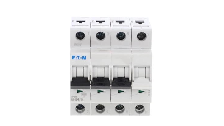 Wyłącznik nadprądowy 3P+N B 4A 6kA AC PL6-B4/3N 165010