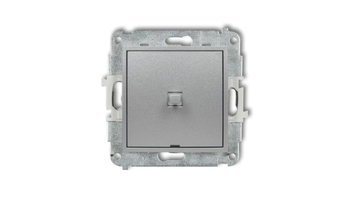 MINI Łącznik pojedynczy w stylu amerykańskim srebrny metalik 7MWPUS-1