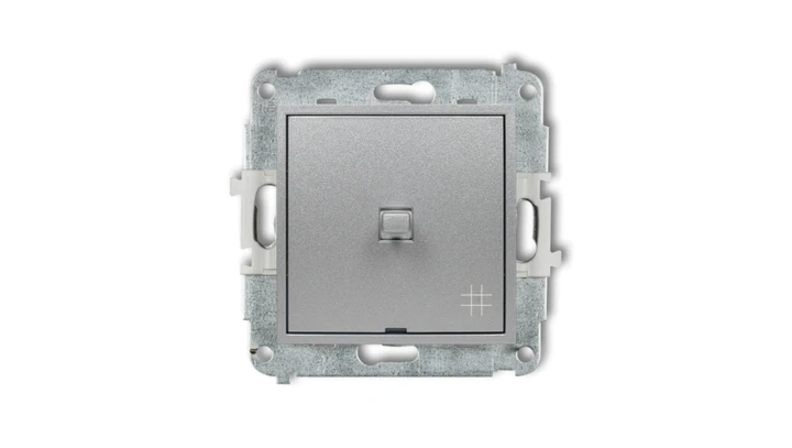 MINI Łącznik krzyżowy w stylu amerykańskim srebrny metalik 7MWPUS-6