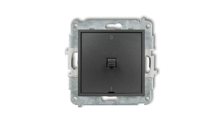 MINI Łącznik dwubiegunowy w stylu amerykańskim grafitowy 11MWPUS-9 LA-MI-23-01-30-00-07