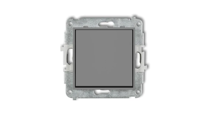 MINI Przycisk jednobiegunowy szary mat 27MWP-4.1