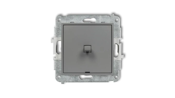 MINI Łącznik pojedynczy w stylu amerykańskim szary mat 27MWPUS-1