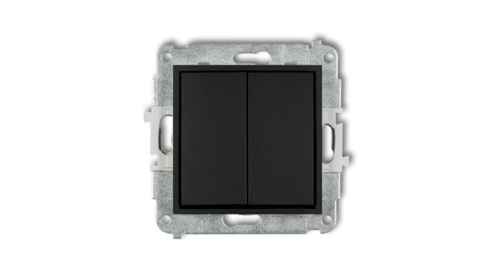 MINI Przycisk świecznikowy czarny mat 12MWP-44.1