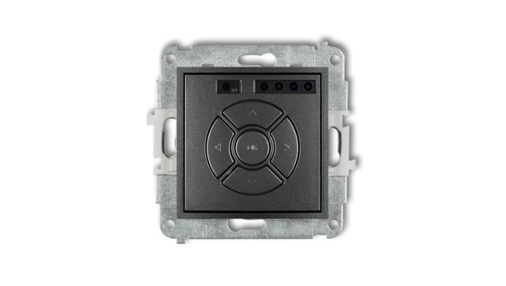 MINI Elektroniczney sterownik roletowy (sterowanie lokalne) grafitowy 11MSR-1