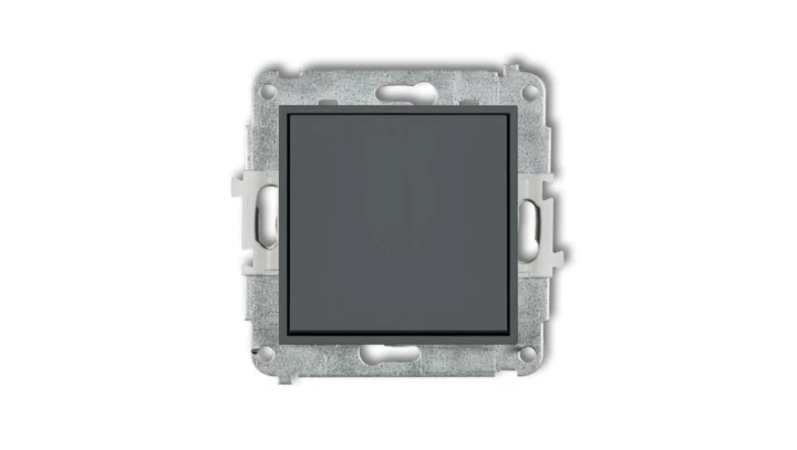 MINI Przycisk jednobiegunowy grafitowy mat 28MWP-4.1